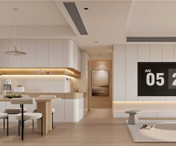 Modern A Living Room-ID:490485915