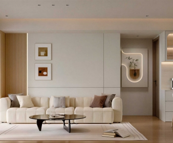 Modern A Living Room-ID:801038035