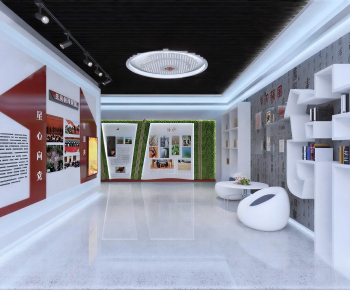 Modern Exhibition Hall-ID:823106052
