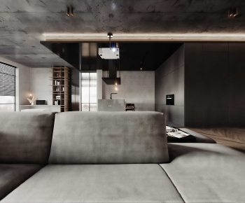 Industrial Style A Living Room-ID:931034094