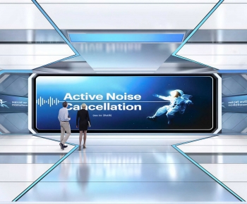 Modern Exhibition Hall-ID:763412959