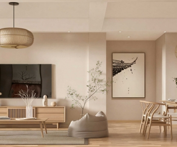 Modern A Living Room-ID:437052012