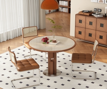 Modern Dining Table And Chairs-ID:553642032