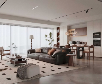 Modern A Living Room-ID:798676977