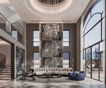 Modern A Living Room-ID:618328099