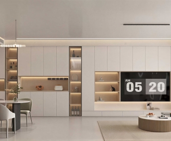 Modern A Living Room-ID:284759047