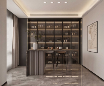 Modern Wine Cellar/Wine Tasting Room-ID:848432068