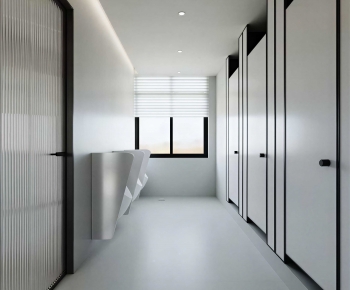 Modern Public Toilet-ID:105864059