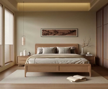 Japanese Style Bedroom-ID:913228039