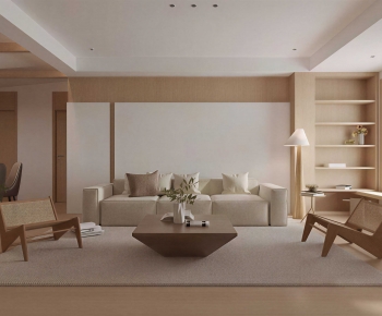 Japanese Style A Living Room-ID:895922903