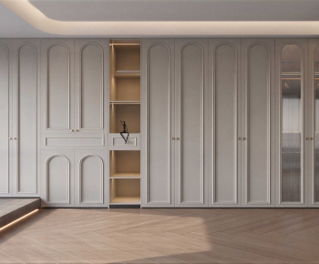 Modern Clothes Storage Area-ID:564982895
