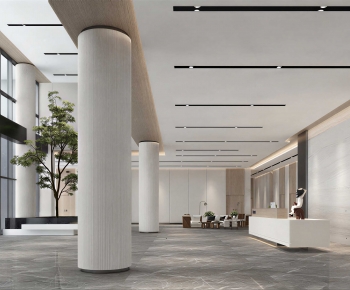 Modern Office Reception Desk-ID:289877896