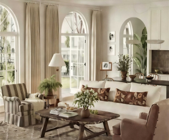 American Style A Living Room-ID:916147953