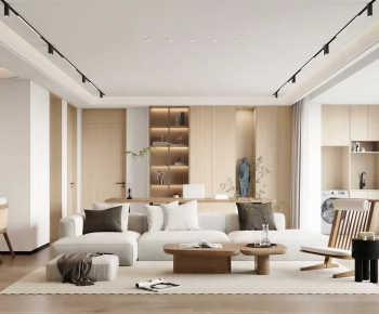 Modern A Living Room-ID:529222015