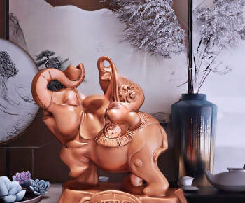 New Chinese Style Sculpture-ID:309273004