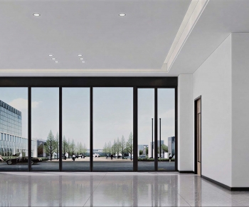 Modern Office Reception Desk-ID:751421937