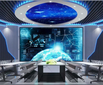 Modern Exhibition Hall-ID:804922103