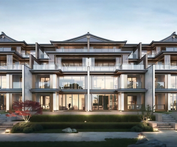 Modern Residential Building-ID:814878912