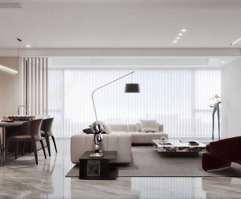 Modern A Living Room-ID:886099107