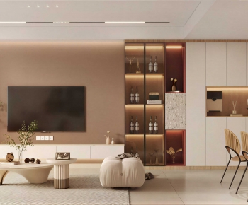 Modern A Living Room-ID:280284885