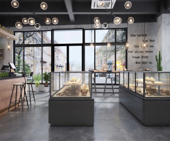 Industrial Style Cafe-ID:929229382