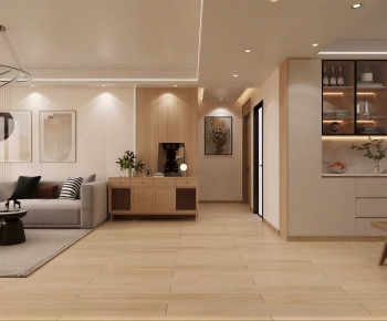 Modern A Living Room-ID:336849939