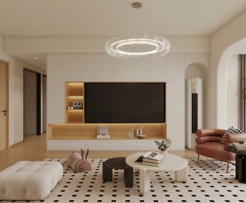 Modern A Living Room-ID:795876981