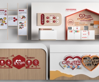 New Chinese Style TV Wall-ID:902596959