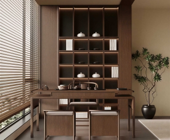 New Chinese Style Tea House-ID:455831051