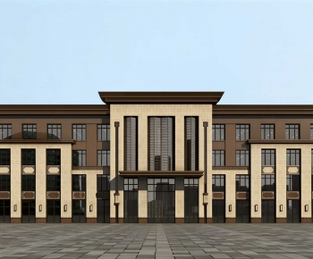 Modern Appearance Of Commercial Building-ID:156862026