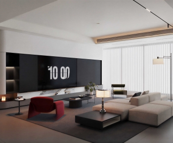 Modern A Living Room-ID:223515996