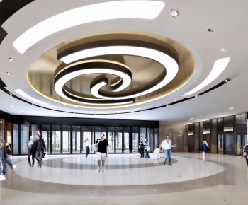 Modern Shopping Mall-ID:507230862