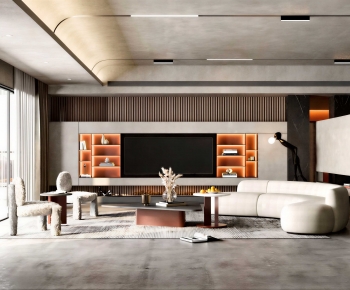 Modern A Living Room-ID:425596007