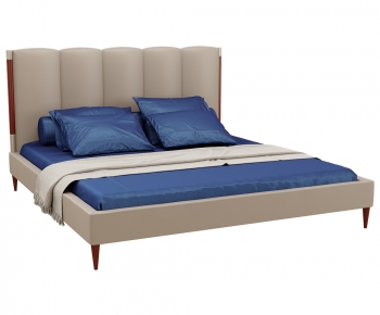 Modern Double Bed-ID:866185902
