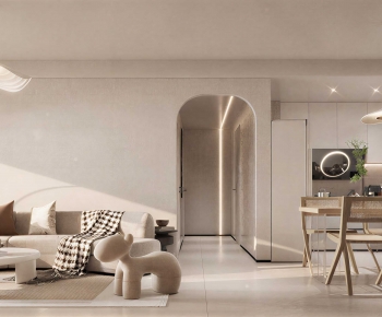 Modern A Living Room-ID:408734082