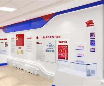 Modern Exhibition Hall-ID:886203051