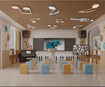 Modern Kindergarten Classrooms-ID:818058973