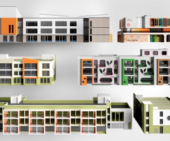 Modern School Building-ID:692867047