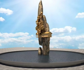 Modern Sculpture Sketch-ID:845644959