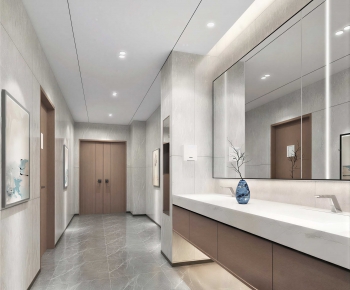 Modern Public Toilet-ID:307710293