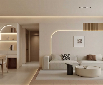 Modern A Living Room-ID:527323015