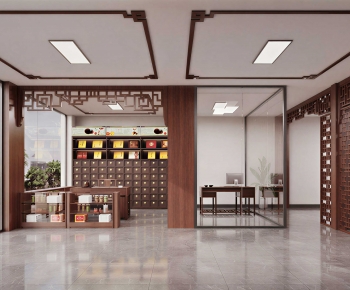 New Chinese Style Pharmacy-ID:898570064