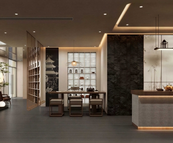 New Chinese Style Tea House-ID:882275106