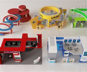 Modern Exhibition Hall-ID:241754063