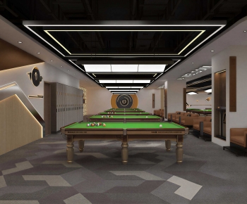 Modern Billiard Room-ID:490658048