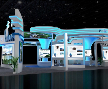 Modern Exhibition Hall-ID:672019009