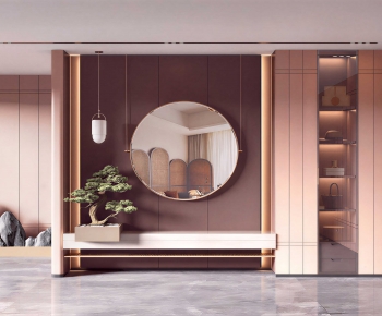 New Chinese Style Hallway-ID:929773095