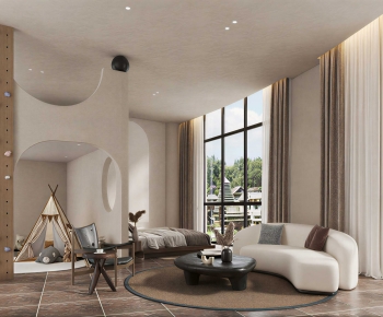 Modern A Living Room-ID:755012997