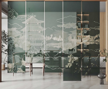 New Chinese Style Partition-ID:293658971