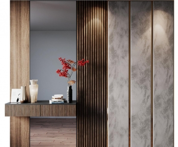 Japanese Style Side Cabinet-ID:898261072